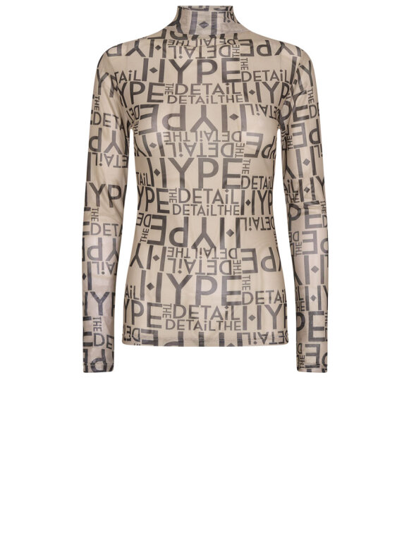 Hype the Detail - 3-320-14 Mesh Blouse