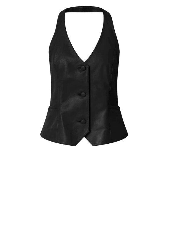 DEPECHE - KimmiDEP Leather Vest