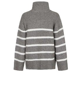 Neo Noir - Nevena Stripe Knit Blouse