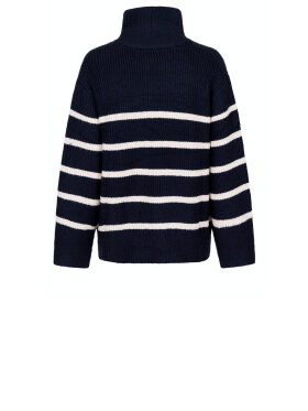 Neo Noir - Nevena Stripe Knit Blouse