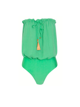 Hanne Bloch - Square Bandeau Swimsuit