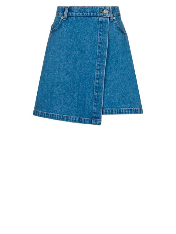 A'POKE Noir Kendra D Skirt Vintage Blue