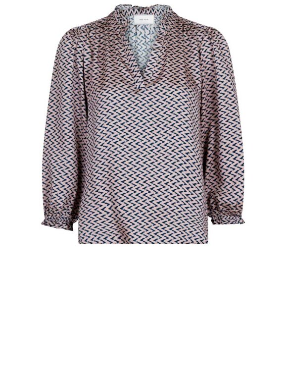 Neo Noir - Tara Line Switch Blouse