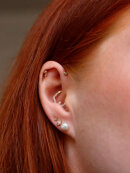 Maria Black - Baroque Helix Stud Earring