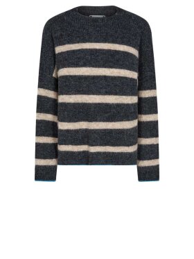 Co'Couture - CozyCC Stripe Turtleneck