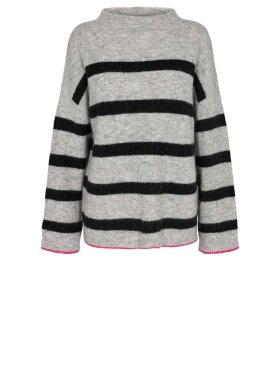 Co'Couture - CozyCC Stripe Turtleneck