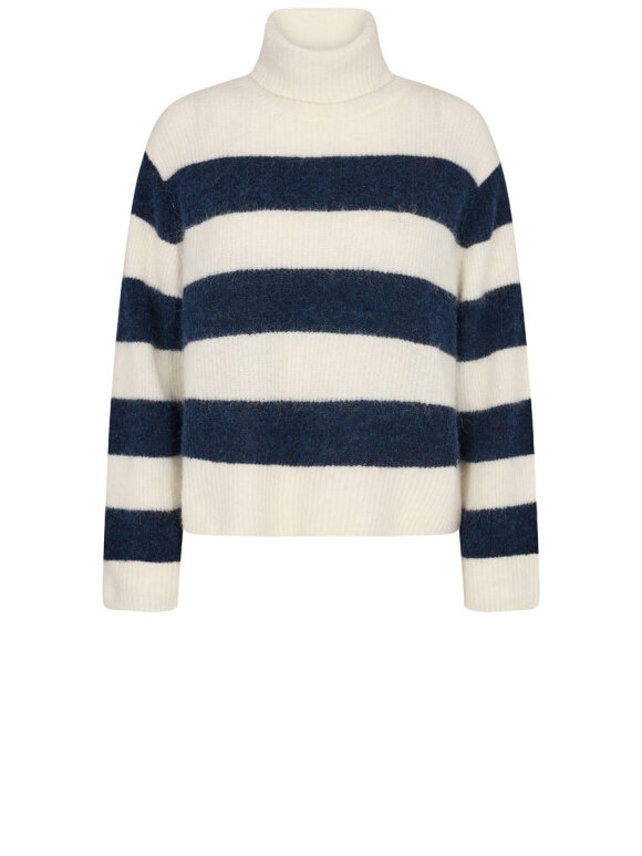 Mos Mosh - MMAidy Thora Stripe Rollneck Knit