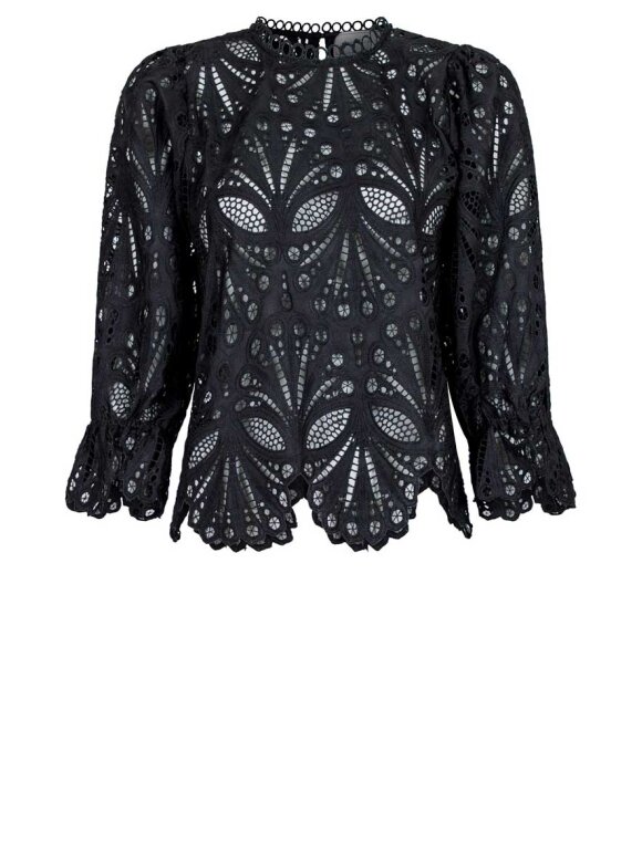 Neo Noir - Adela Embroidery Blouse