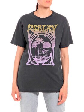 Replay - W3591G T-shirt w Print