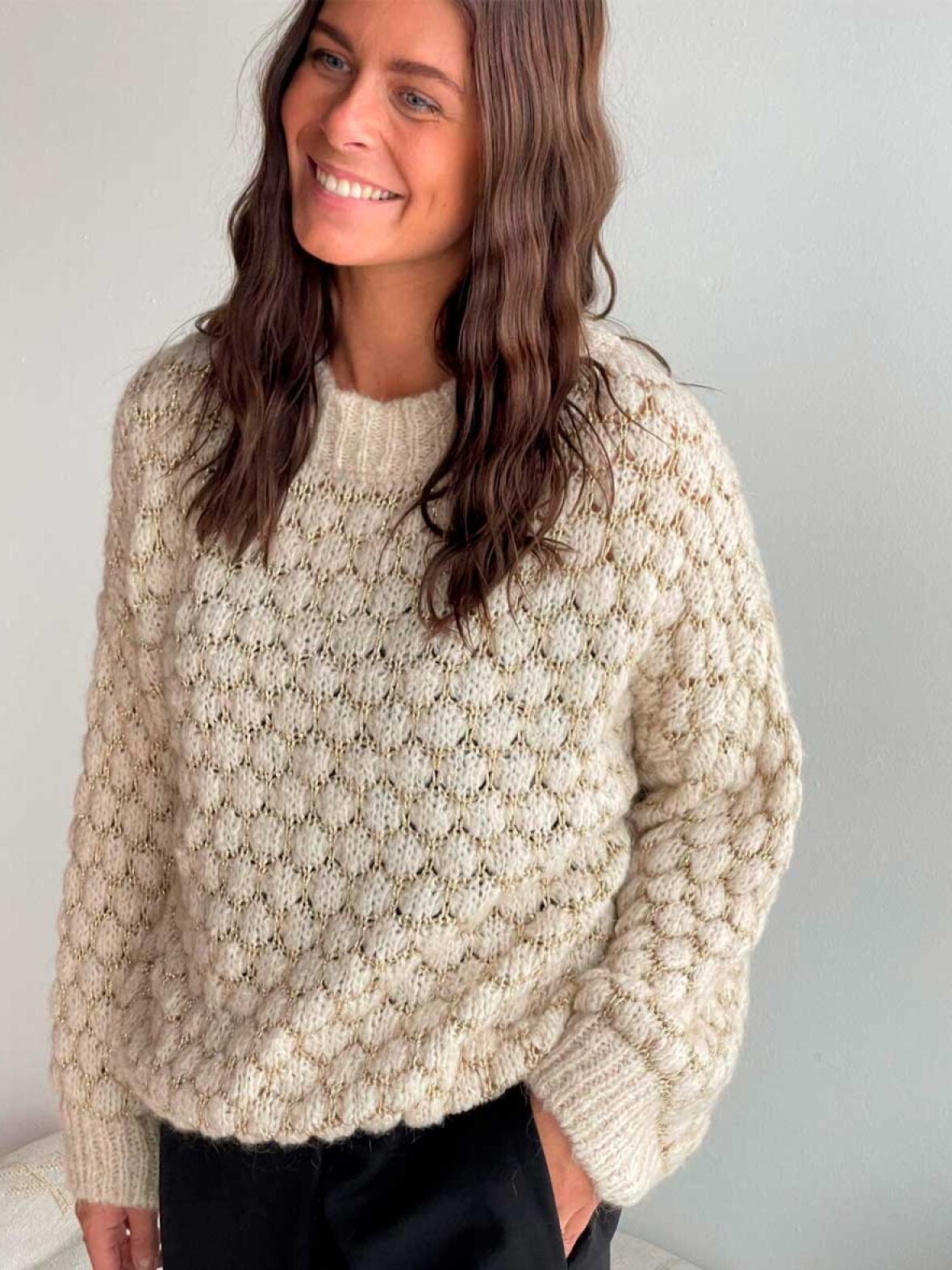 Marta Du Chateau - Mdcnivelle Knit KNA110M - Moro/Antique