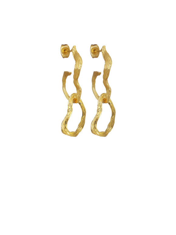 Plissé Copenhagen - Ica Wave Earring