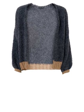 Black Colour - BCTeddy Lurex Cardigan