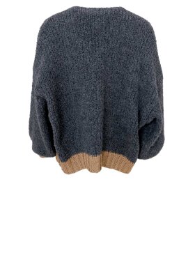 Black Colour - BCTeddy Lurex Cardigan
