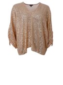 Black Colour - BCGlam Wing Blouse