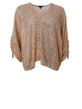 Black Colour - BCGlam Wing Blouse