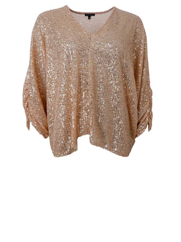 Black Colour - BCGlam Wing Blouse