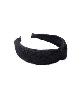 Black Colour - BCShanay Knitted Headband