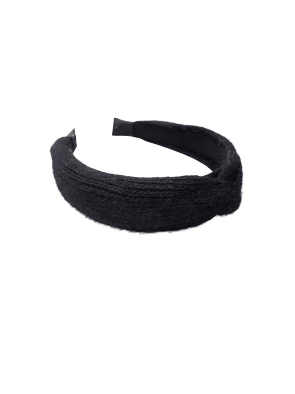 Black Colour - BCShanay Knitted Headband