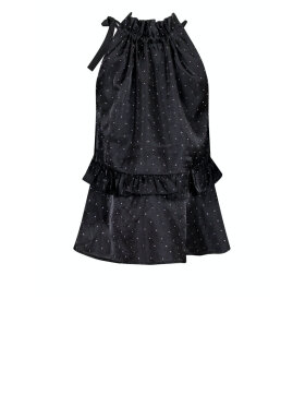 Neo Noir - Margy Bedazzled Top