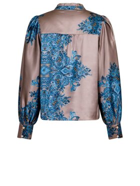Neo Noir - Massima Paisley Border Blouse