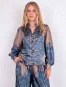 Neo Noir - Massima Paisley Border Blouse