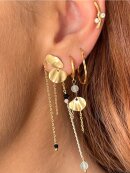 Stine A - Festive Clear Sea Earring with Chains & Stones