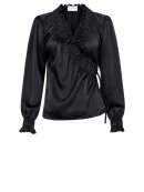 Neo Noir - Dessy Heavy Sateen Blouse