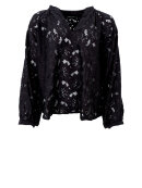 Black Colour - BCNelly Flower Blouse