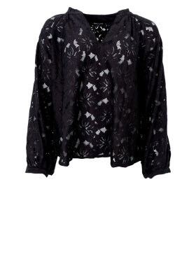Black Colour - BCNelly Flower Blouse