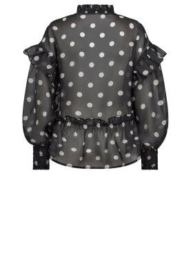 Co'Couture - DrewCC Dot Frill Blouse