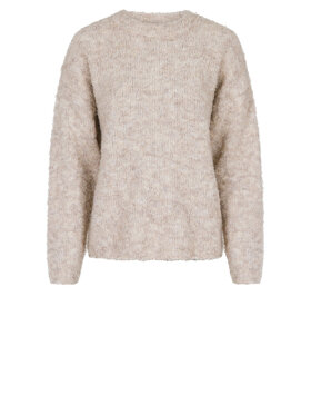 Neo Noir - Glenda Boucle Knit Blouse
