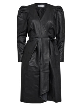 Co'Couture - PhoebeCC Leather Wrap Dress