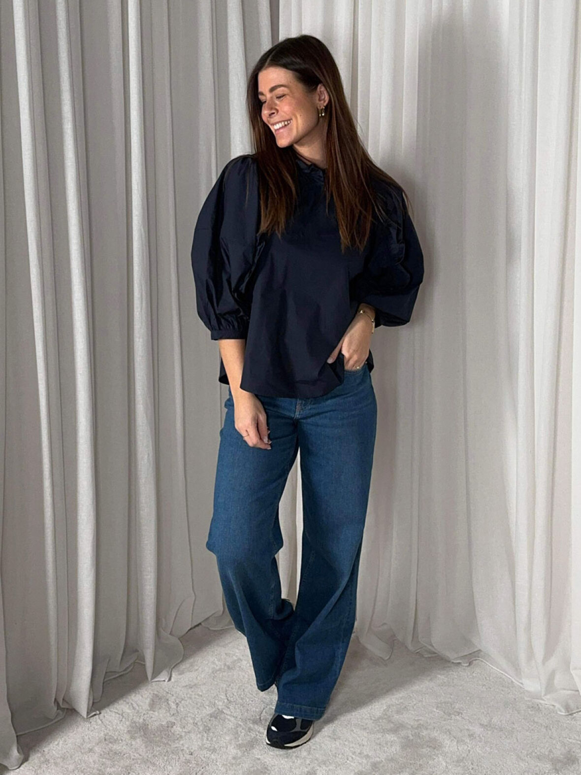 Gossia - Sagarago Blouse G2806 - Coffee