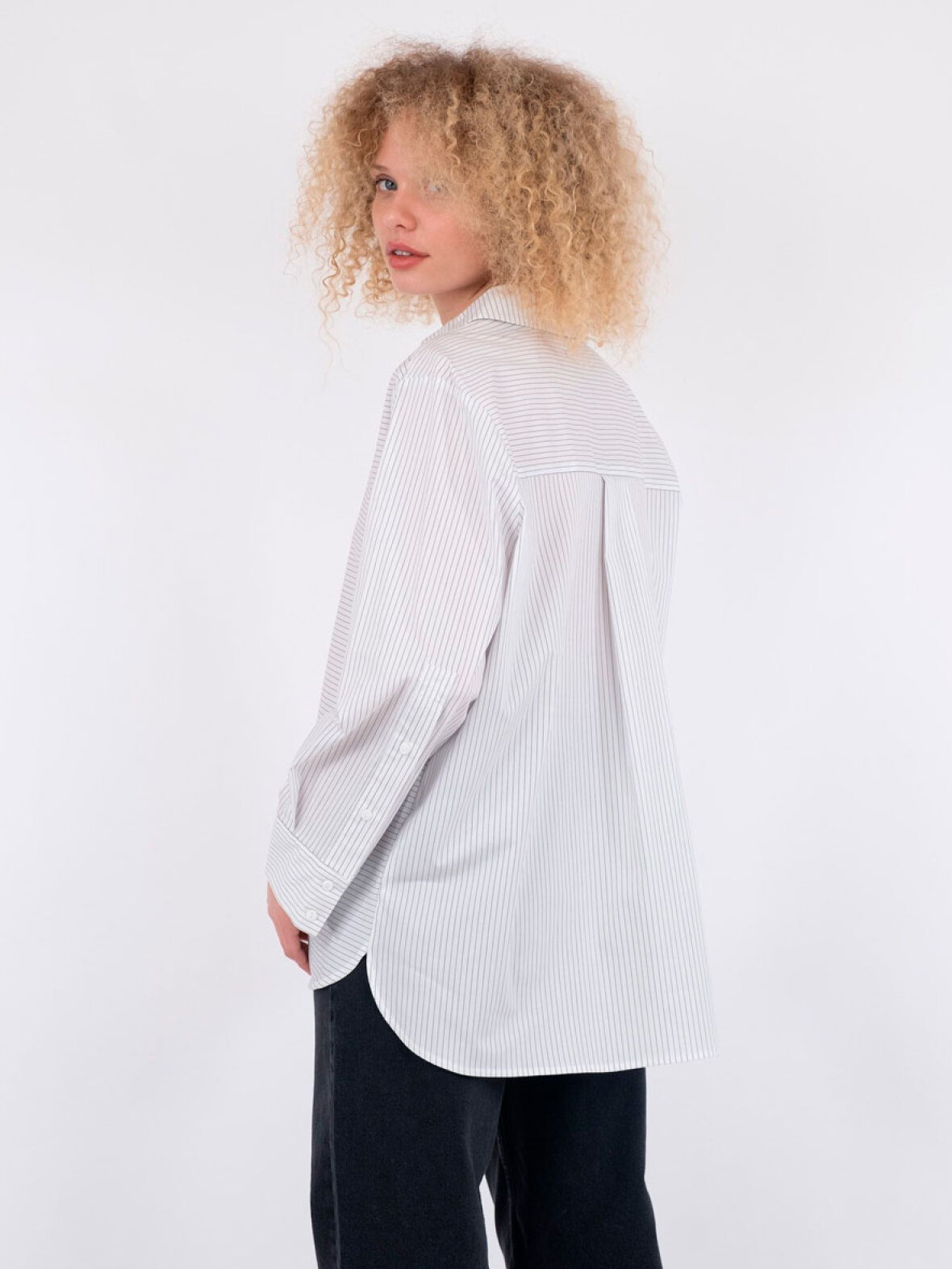 Neo Noir - Wales Stripe Shirt 166278 - 145 - Light Blue