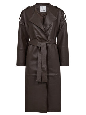 Co'Couture - PhoebeCC Leather Wrap Trench