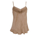 Black Colour - BCLou Satin Top