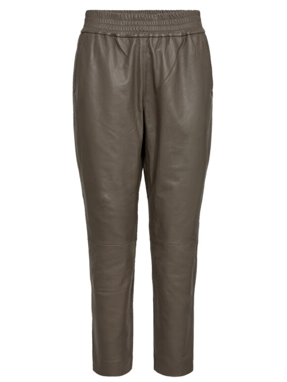 Co'Couture - Shiloh Crop Leather Pant