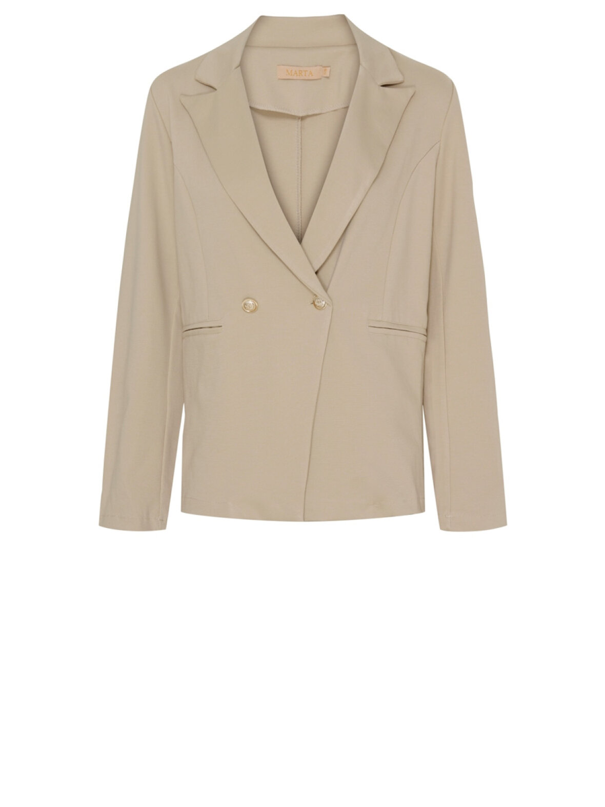 Marta Du Chateau - Mdcmajken Blazer 15502RC - Dark Beige