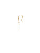Stine A - Hook with Golden Refection Moon Earring Left