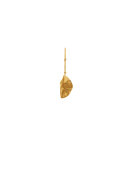 Stine A - Hook with Golden Refection Moon Earring Left