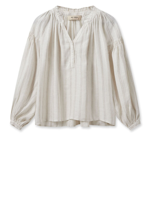 Mos Mosh - MMSafi Striped Linen Shirt
