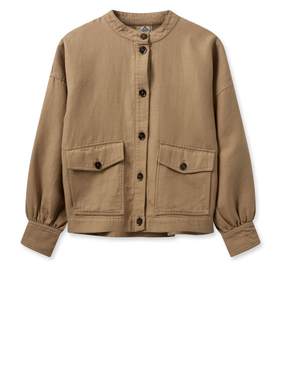 Mos Mosh - MMJoplin Linen Short Jacket