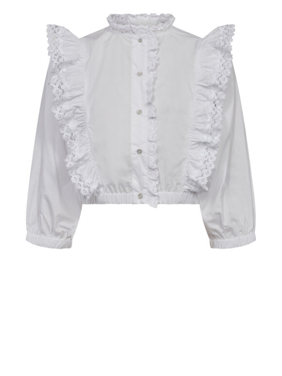 Co'Couture - LaceyCC Frill Shirt