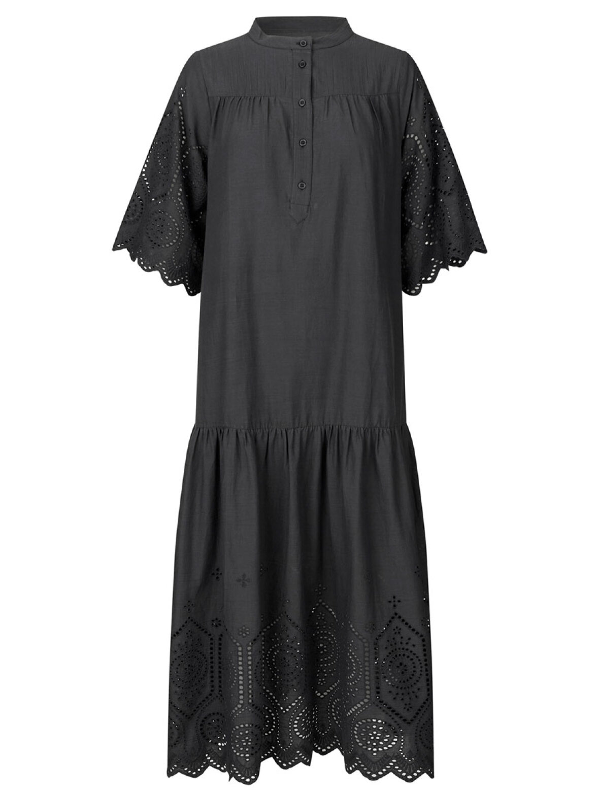 Lollys Laundry - Blakell Midi Dress Ss26105-3001 - 20 Blue