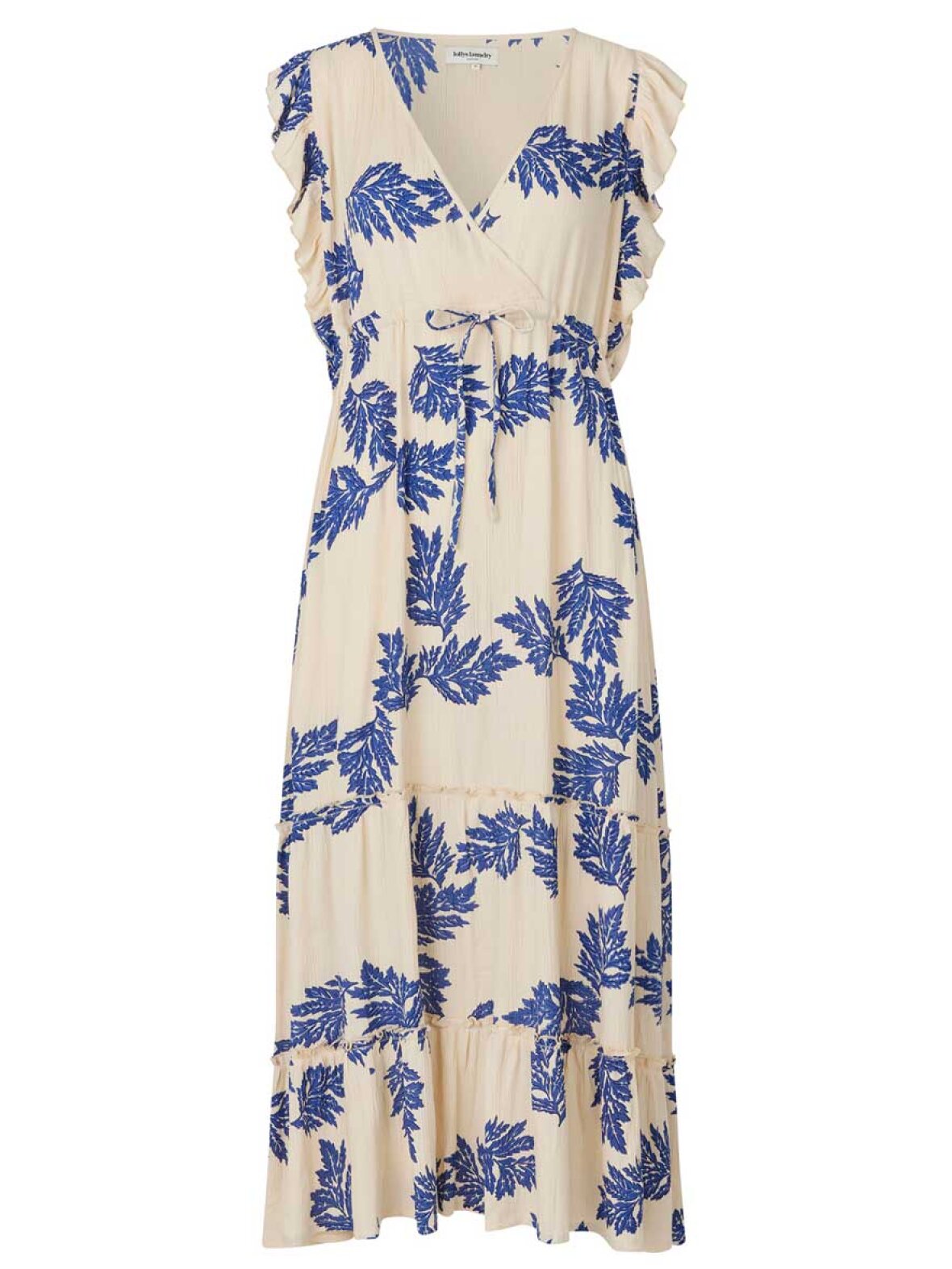 LOLLYS LAUNDRY Clari Midi Dress Sl Dark Blue