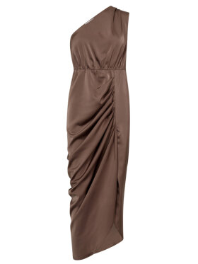 Co'Couture - AdnaCC Asym Drape Dress
