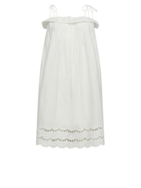 Co'Couture - NannaCC Embroidery Strap Dress - Lev. april