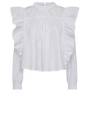 Co'Couture - CottonCC Crisp Frill Blouse