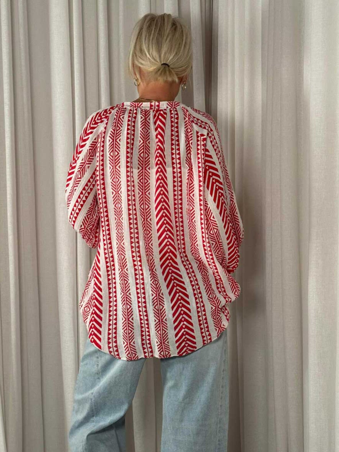 Marta Du Chateau dam blus MdcKairah - Red
