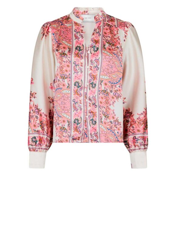 Neo Noir - Massima Paisley Border Blouse